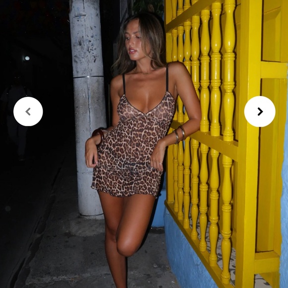 Loleia La Leopardo - Mini Dress (xxs) - Picture 1 of 6